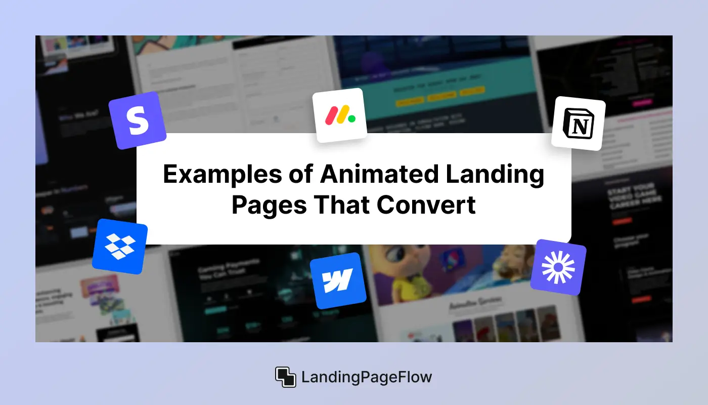 Examples of Animated Landing Pages That Convert