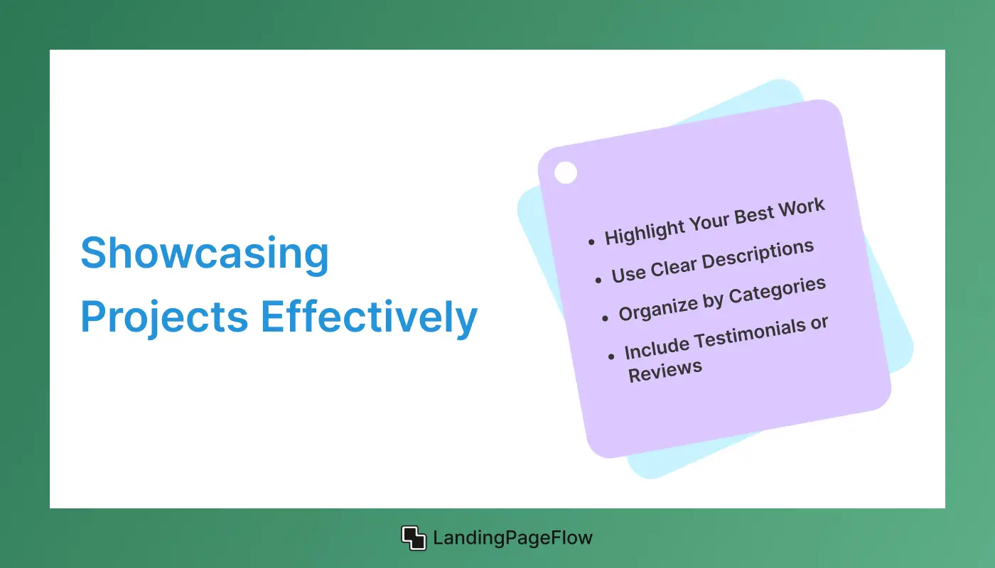 Showcasing Projects Effectively