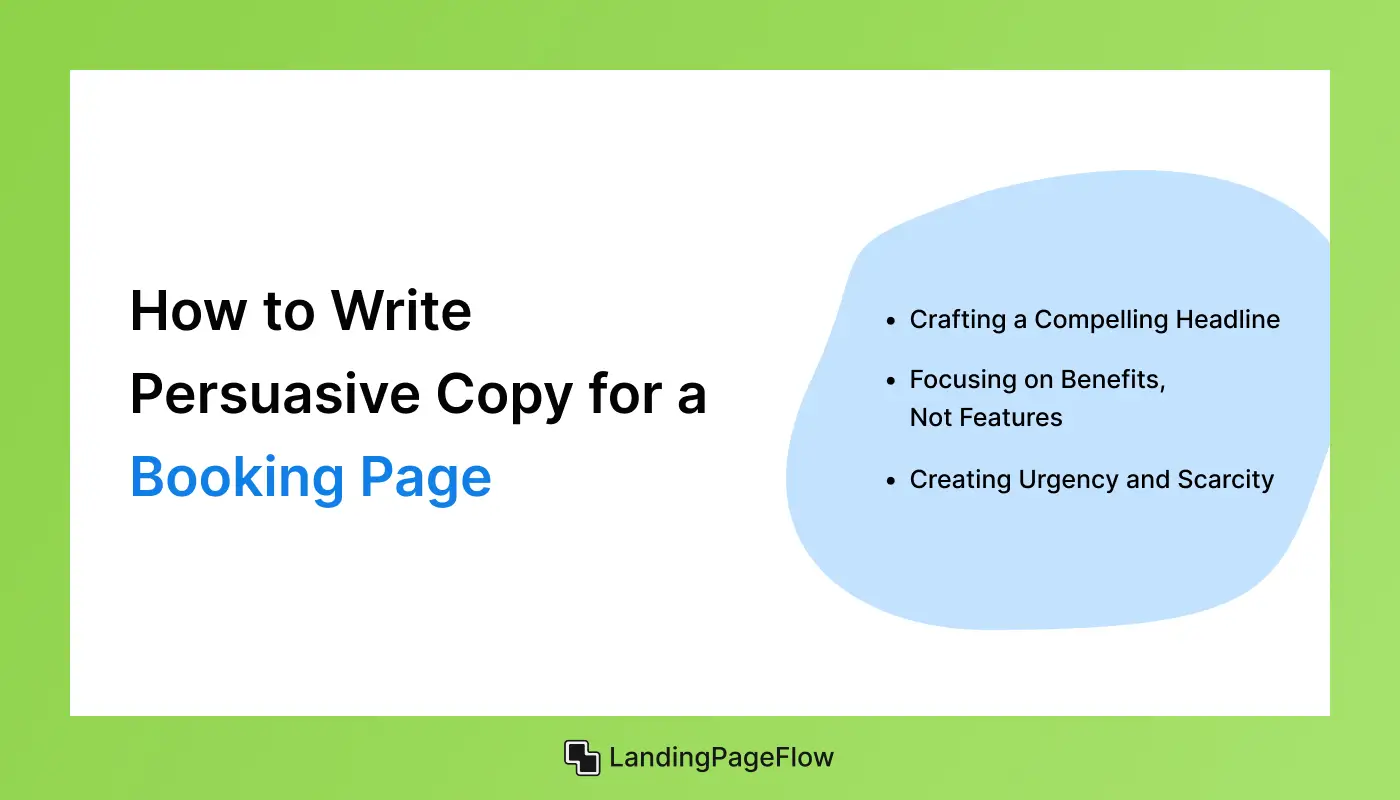 How to Write Persuasive Copy For a Booking Page