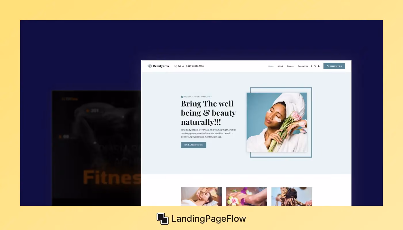 Examples of High-Converting Booking Landing Pages