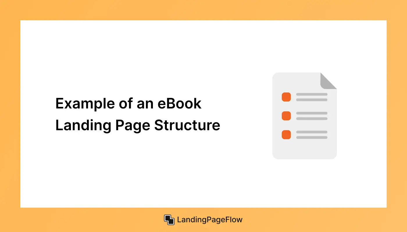 Example of an eBook Landing Page Structure