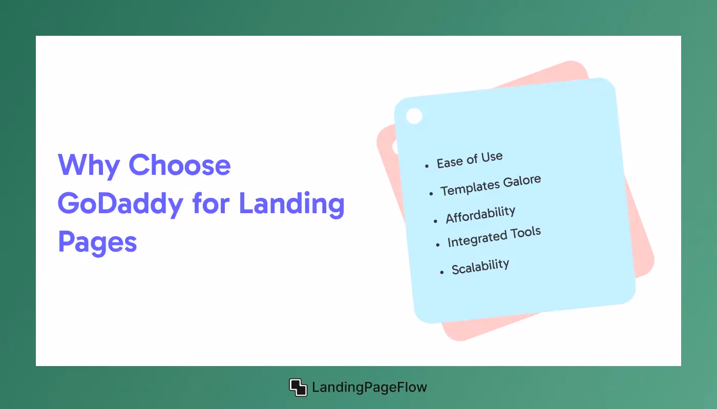 Why Choose GoDaddy For Landing Pages?
