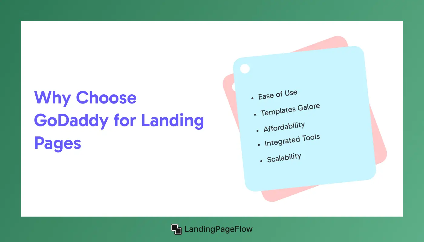 Why Choose GoDaddy For Landing Pages?