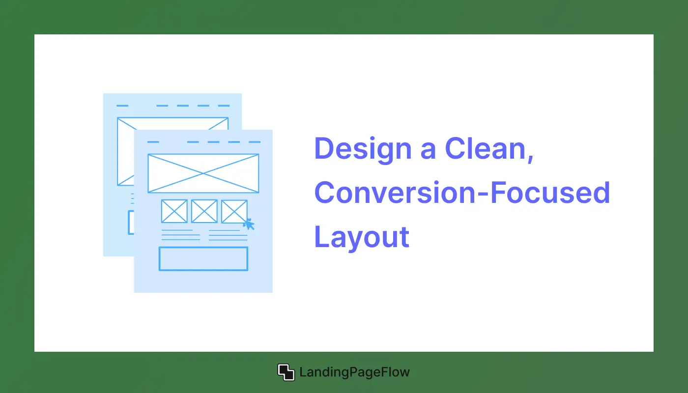 Design a Clean, Conversion-Focused Layout