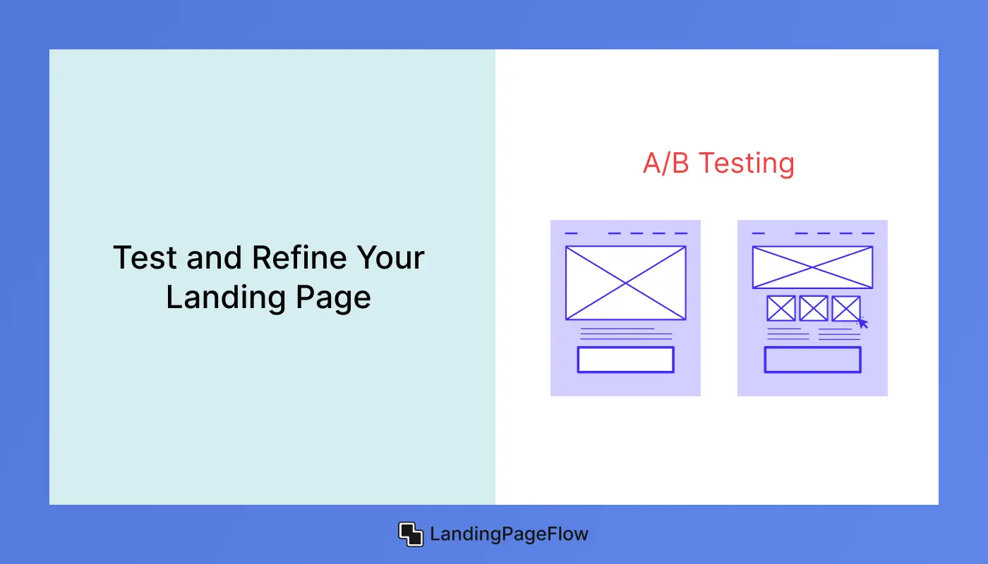 Test and Refine Your Landing Page