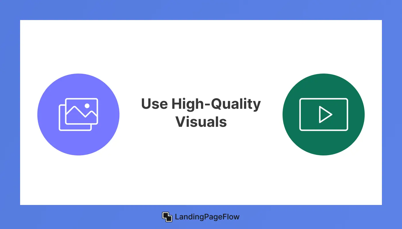 Use High-Quality Visuals
