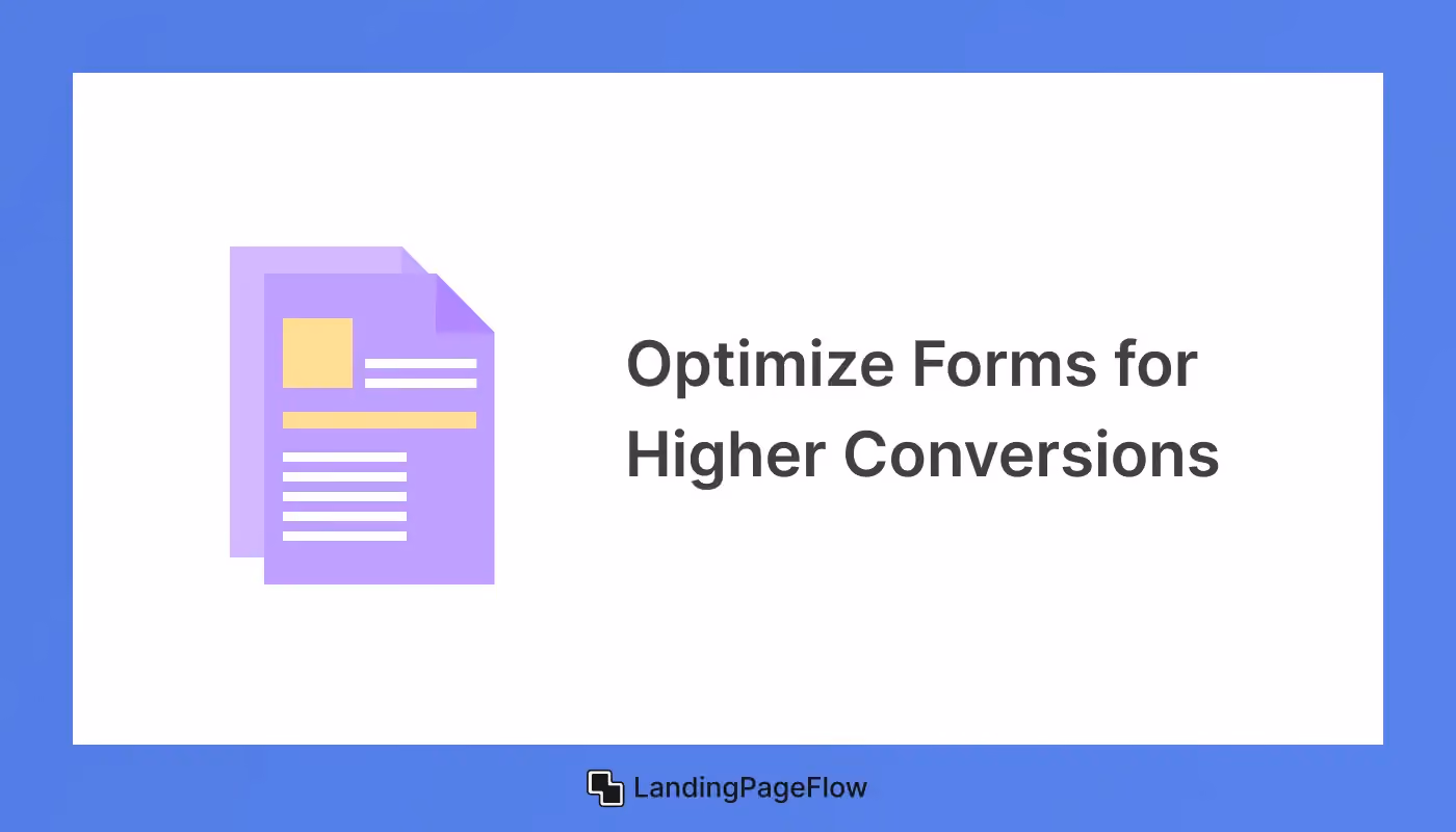 Optimize Forms For Higher Conversionsv