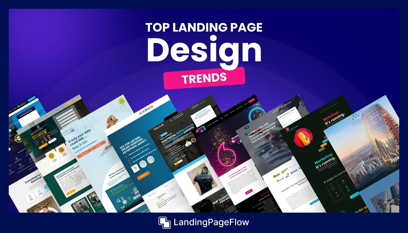 Top Landing Page Design Trends in 2025