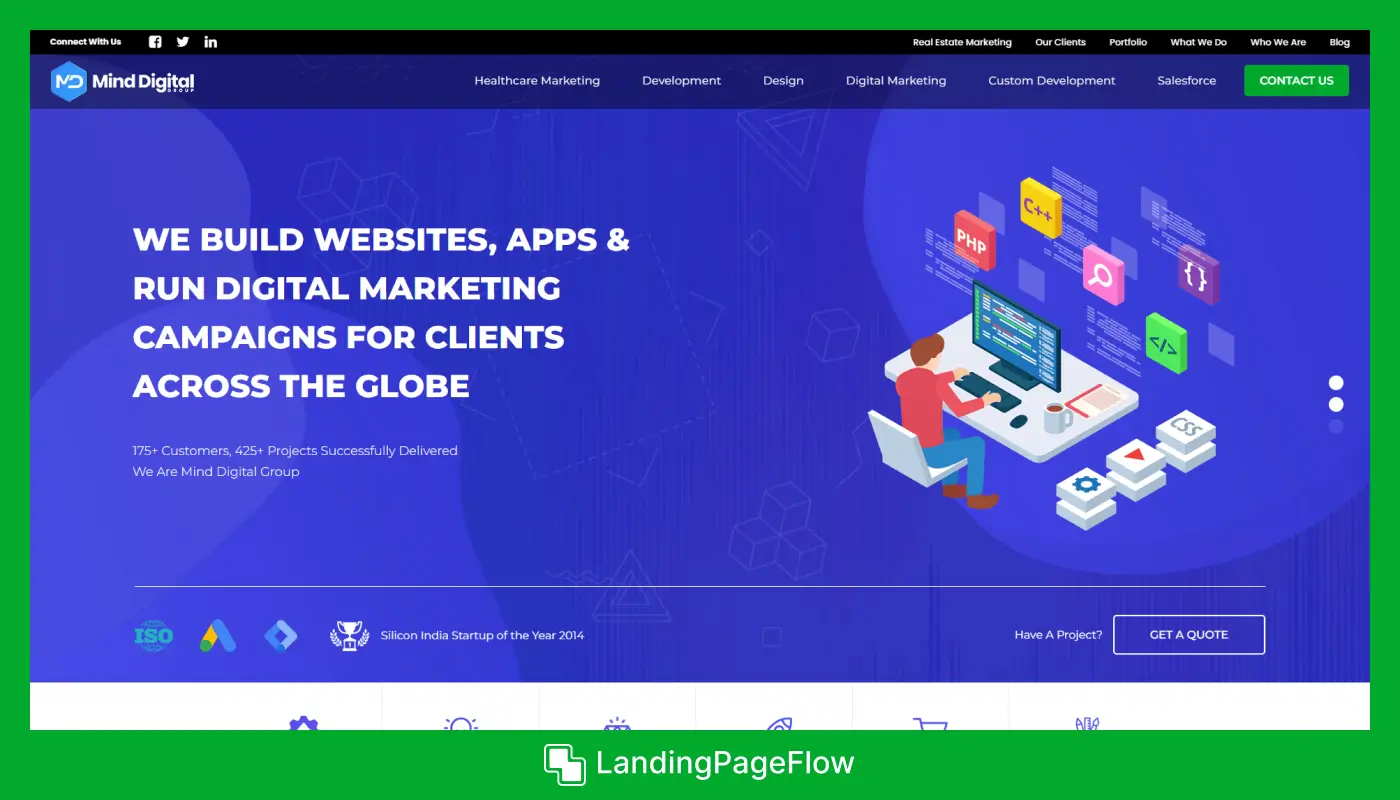 Mind Digital - Strategic Landing Pages For Measurable Impact