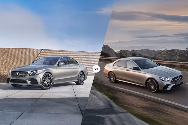 Mercedes Benz C Class vs Mercedes Benz E Class