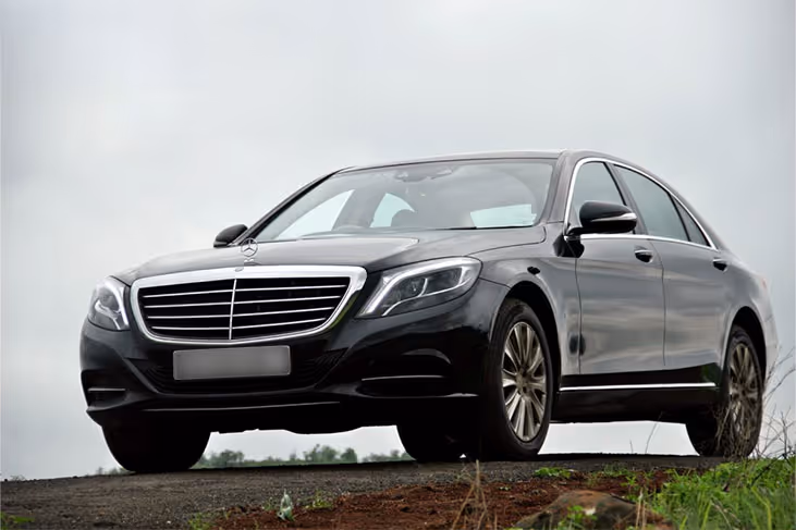 Black Mercedes S Class 350 