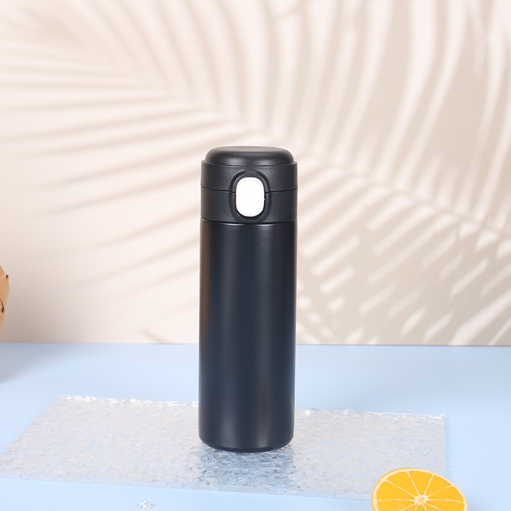 Anri Gifts Mini Pea Shaped Stainless Steel Vacuum Flask with Smart Lid Custom Logo1