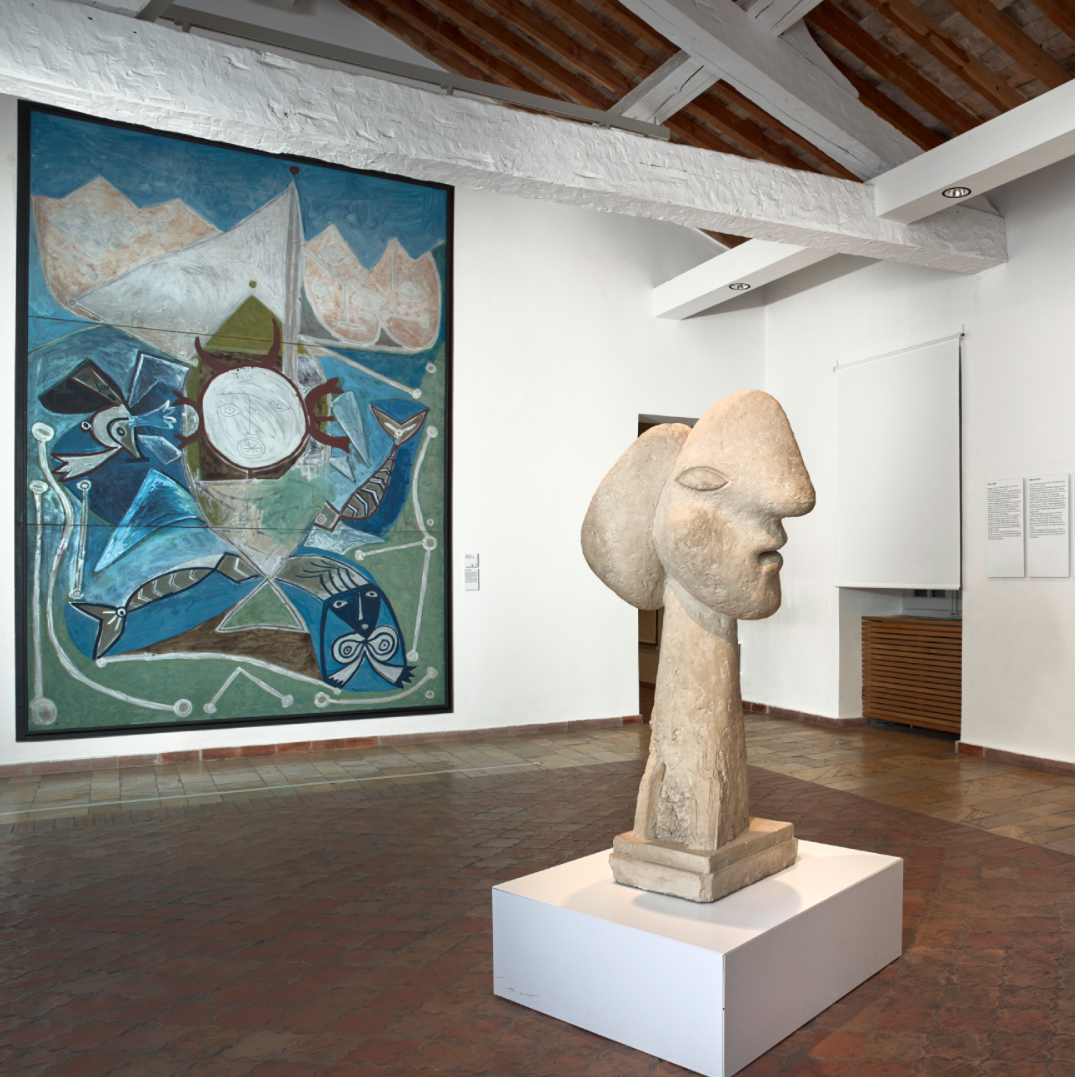 Un accrochage de la collection permanente Pablo Picasso, musée Picasso, Antibes. © Succession Picasso, 2024