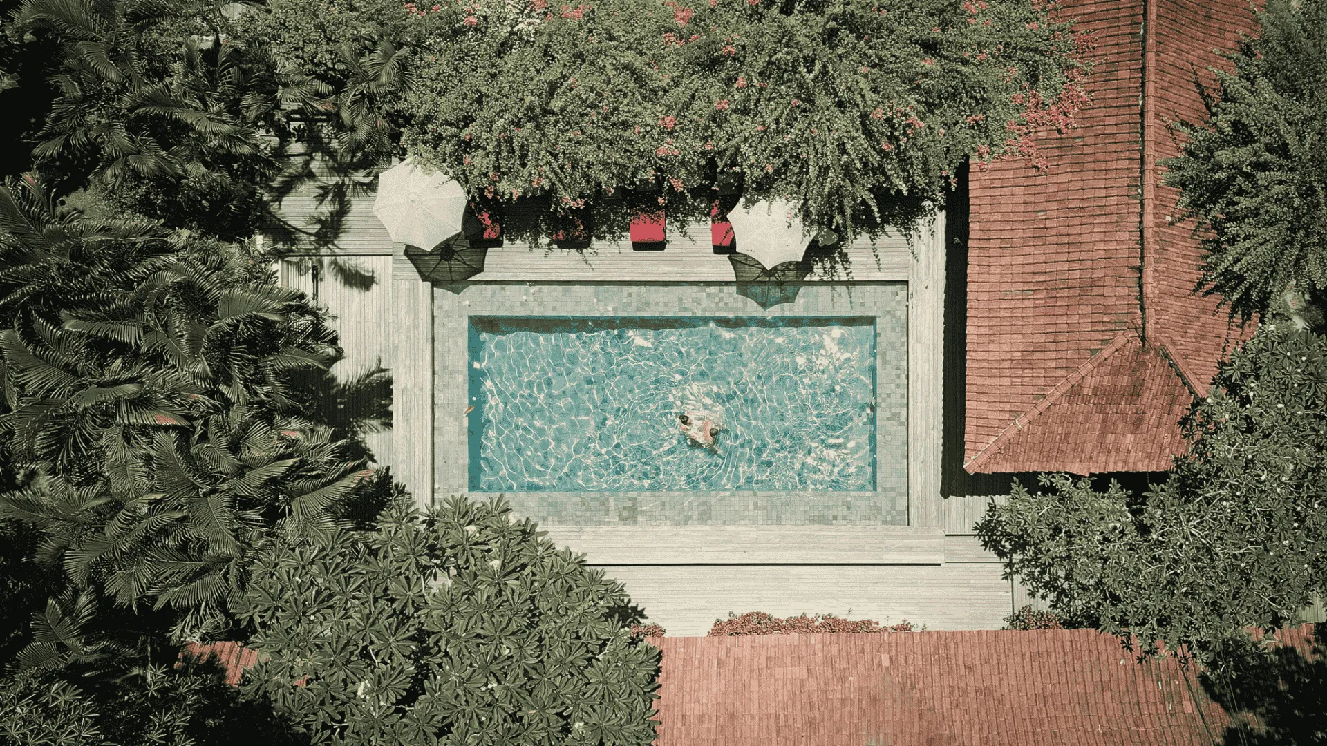 Outdoor pool at Balquisse Heritage Hotel, an authentic boutique hotel in Bali.
