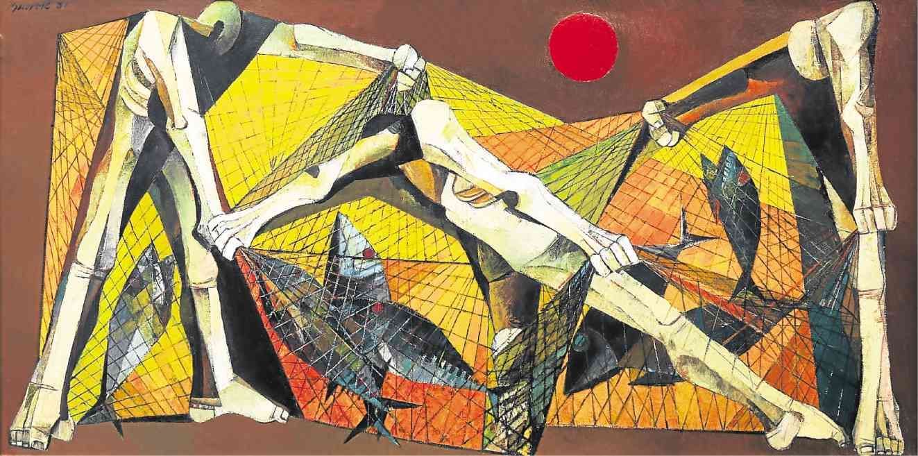 Fishermen by Ang Kiukok, 1981