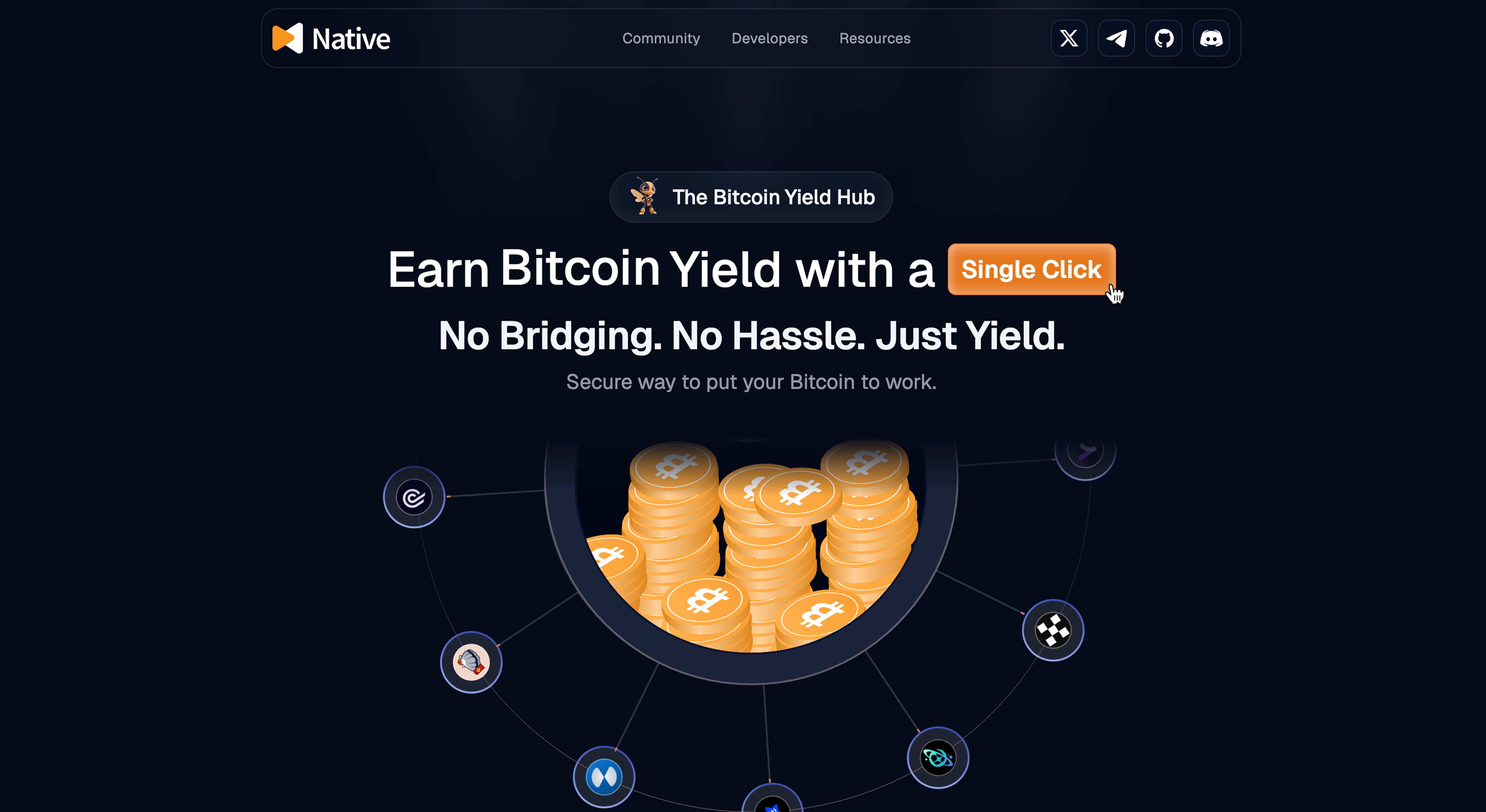 Bitcoin Yield Hub
