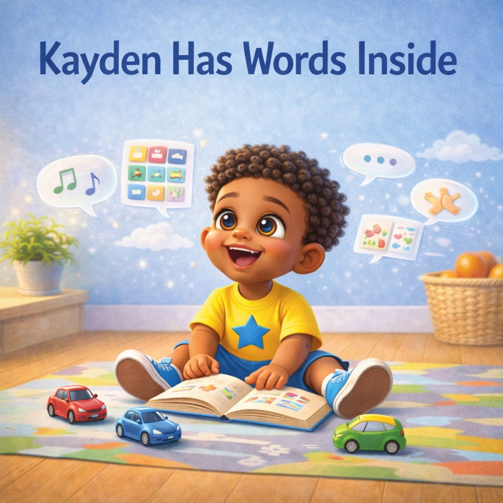 Kayden Has Words Inside
