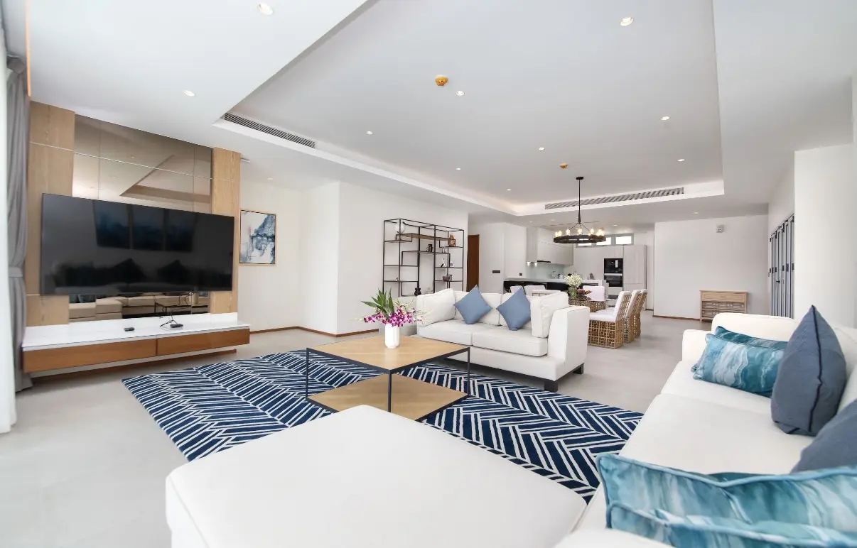 Апартаменты с 3-мя спальнями в Angsana Beachfront