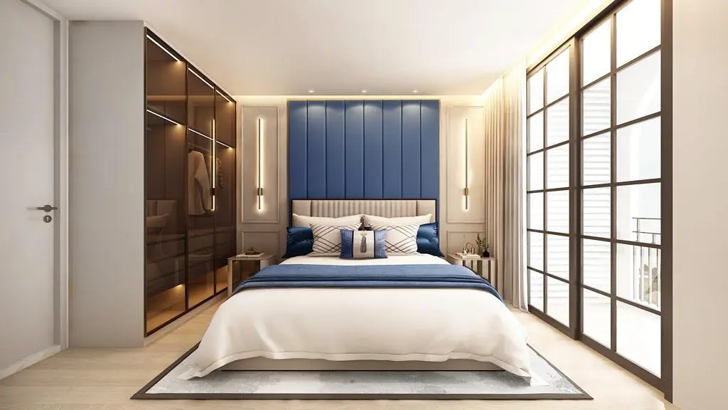 Апартаменты с 2-мя спальнями в Above Element