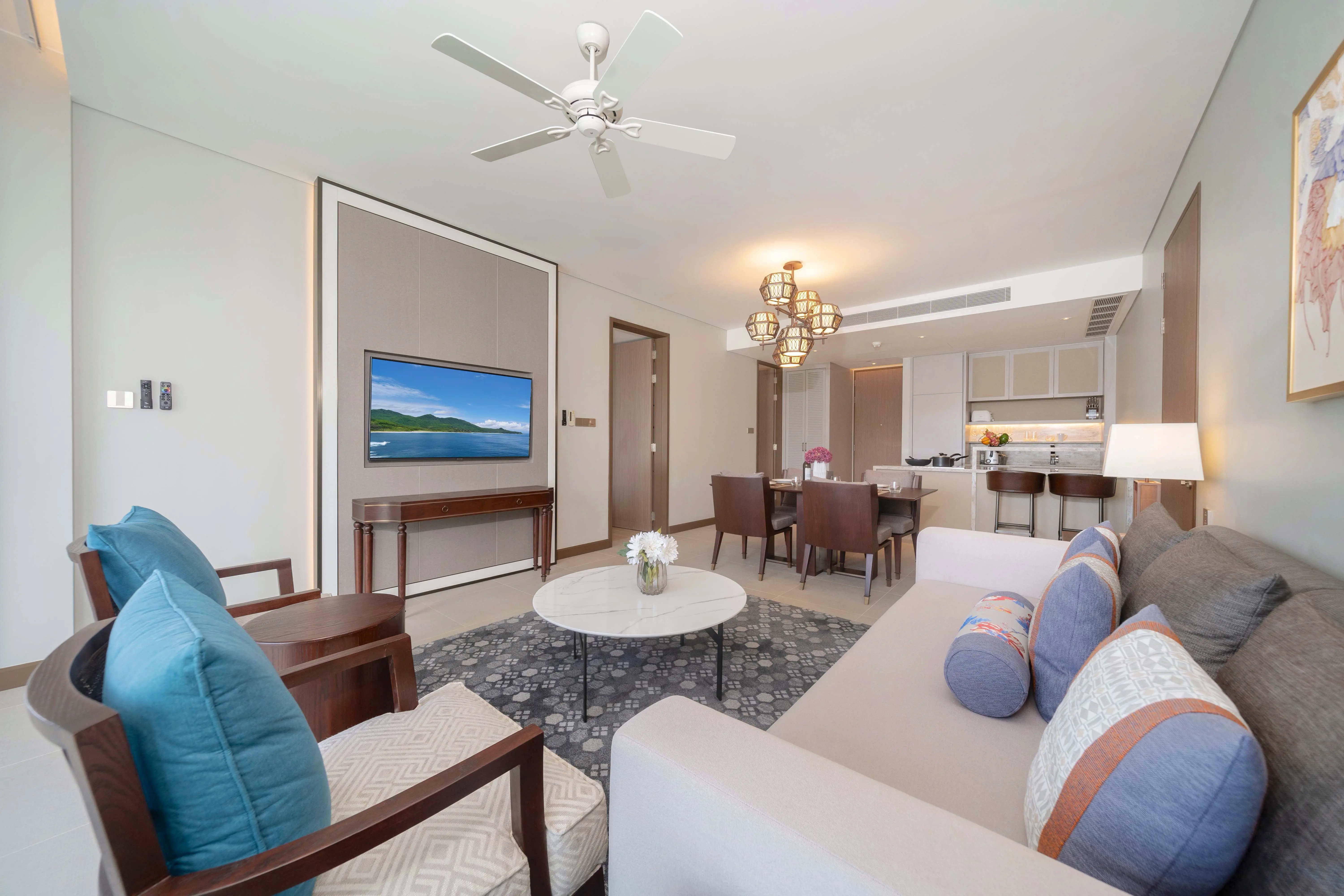 Апартаменты с 2-мя спальнями в Angsana Ocean View