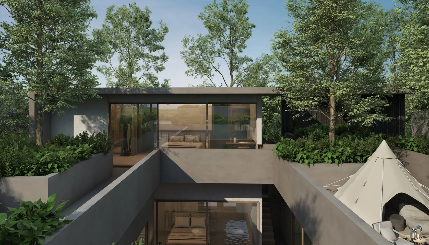 2-спальная вилла Qabalah