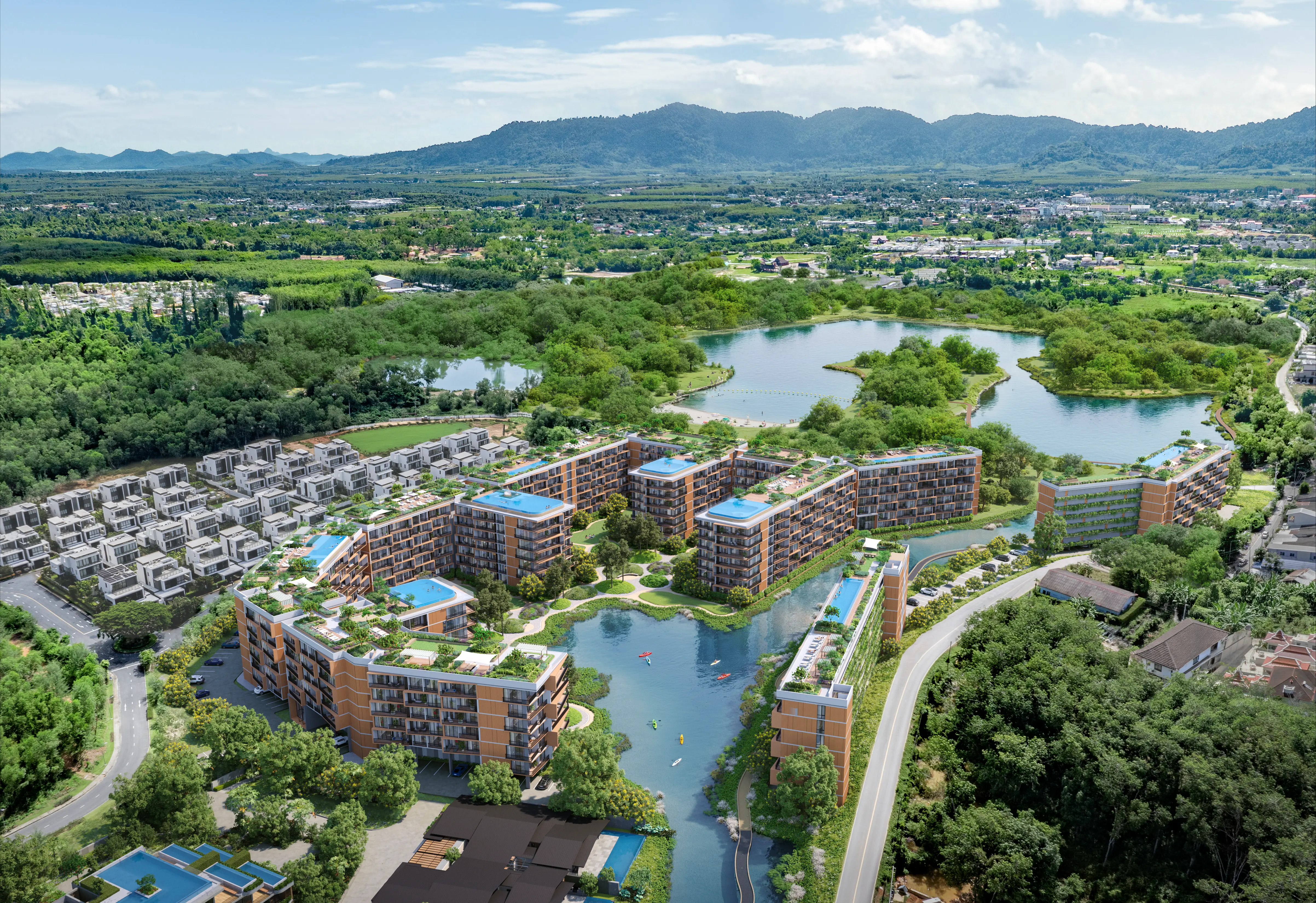 Студия в Skypark Elara Lakelands