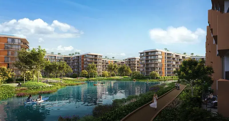 1-спальные апартаменты в Skypark Elara Lakelands