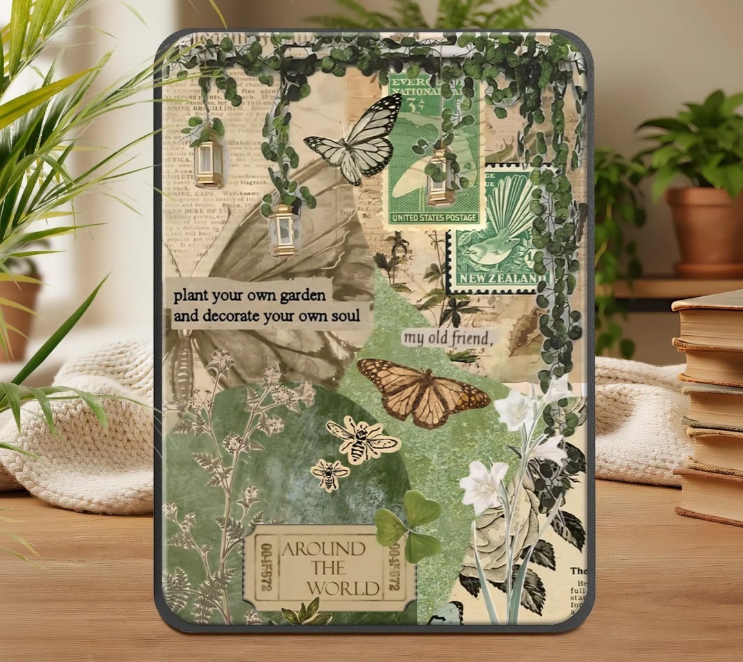 Motivational quote tablet cover