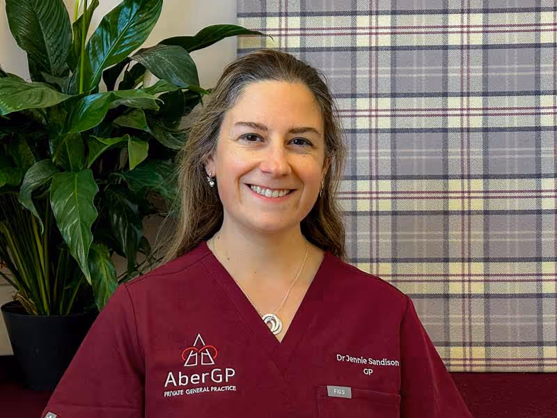 Photograph of Dr Jennie Sandison - GP at AberGP