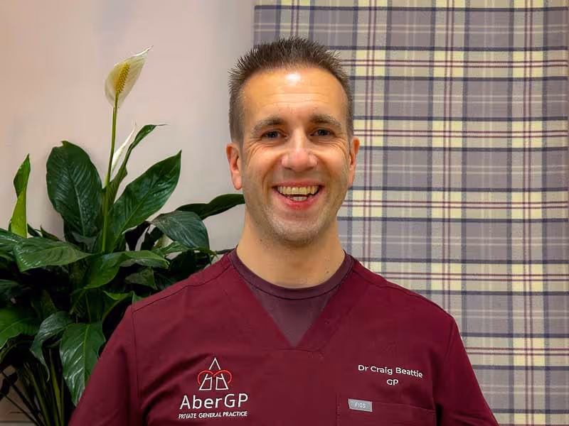 Photograph of Dr Craig Beattie - GP at AberGP