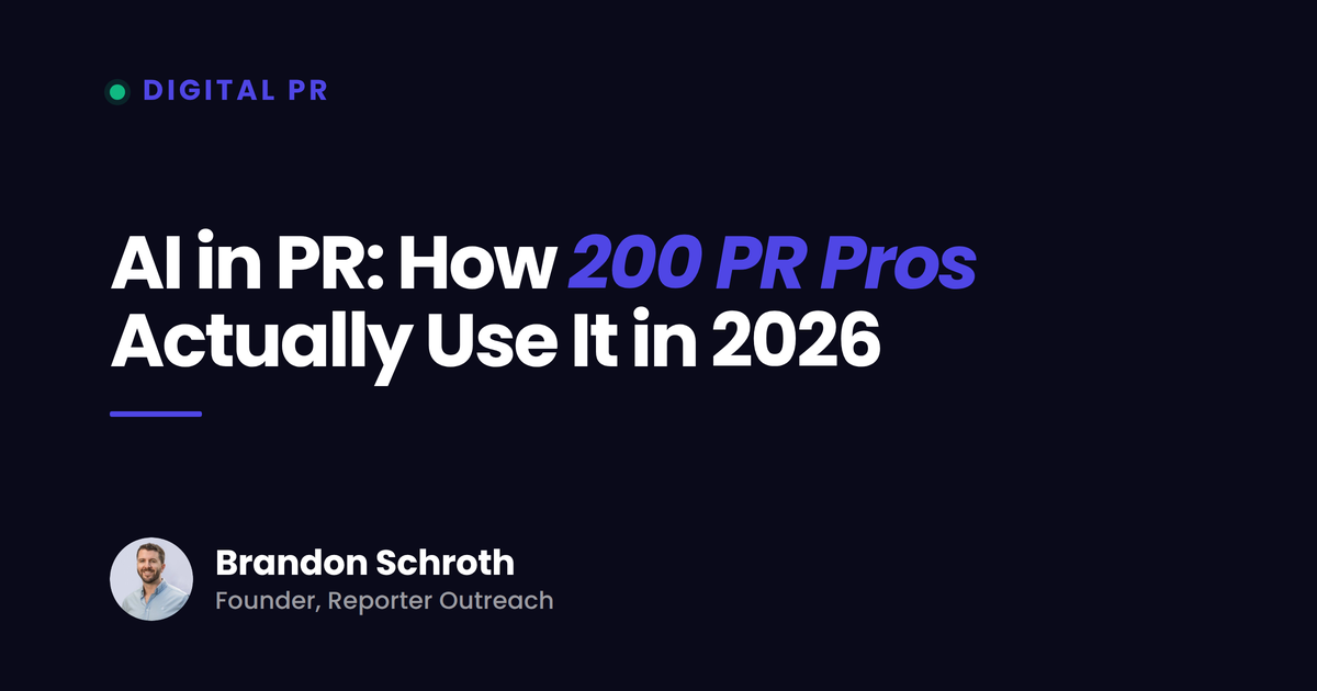 AI in PR: How 200 PR Pros Actually Use It in 2026