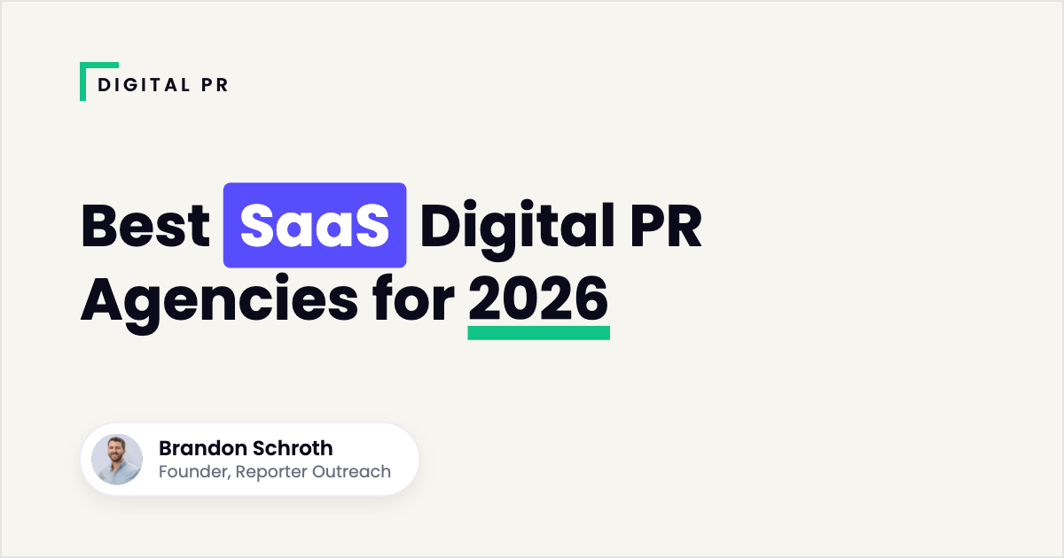 Best SaaS Digital PR Agencies for 2026