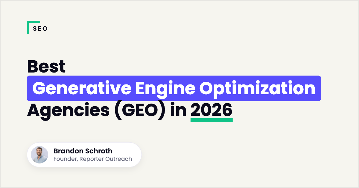 Best Generative Engine Optimization Agencies (GEO) in 2026