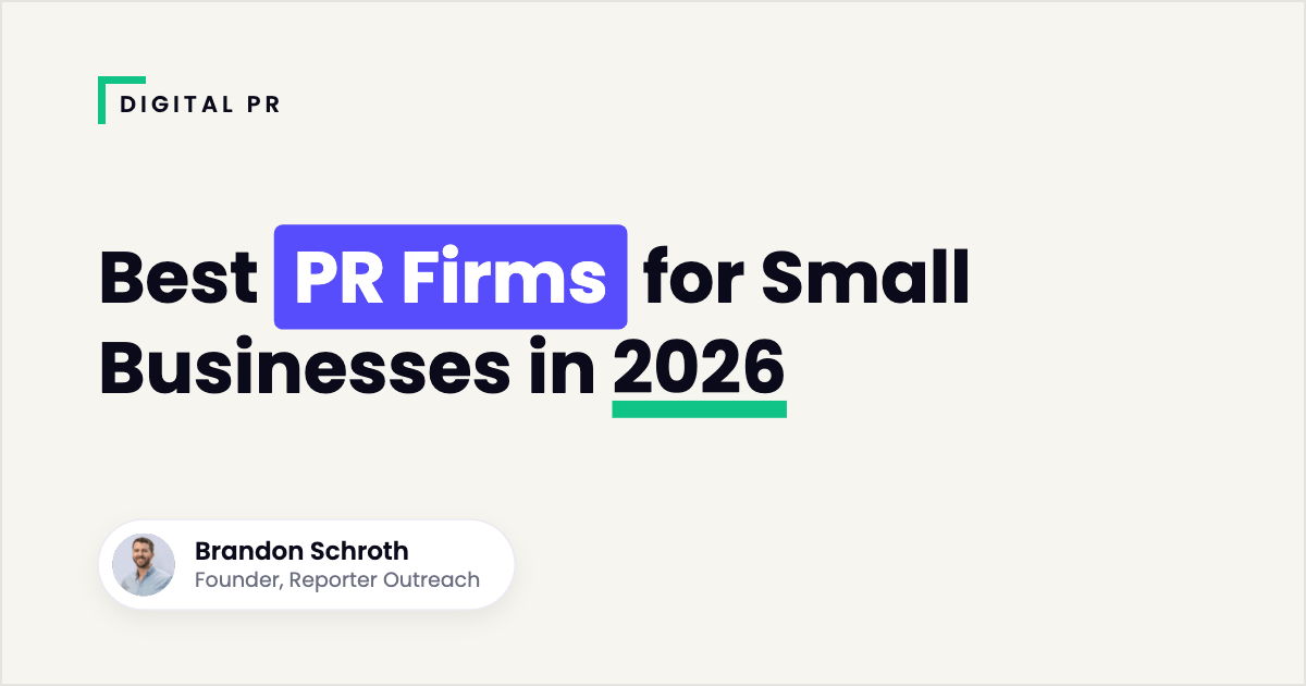Best PR Firms for Small Businesses in 2026