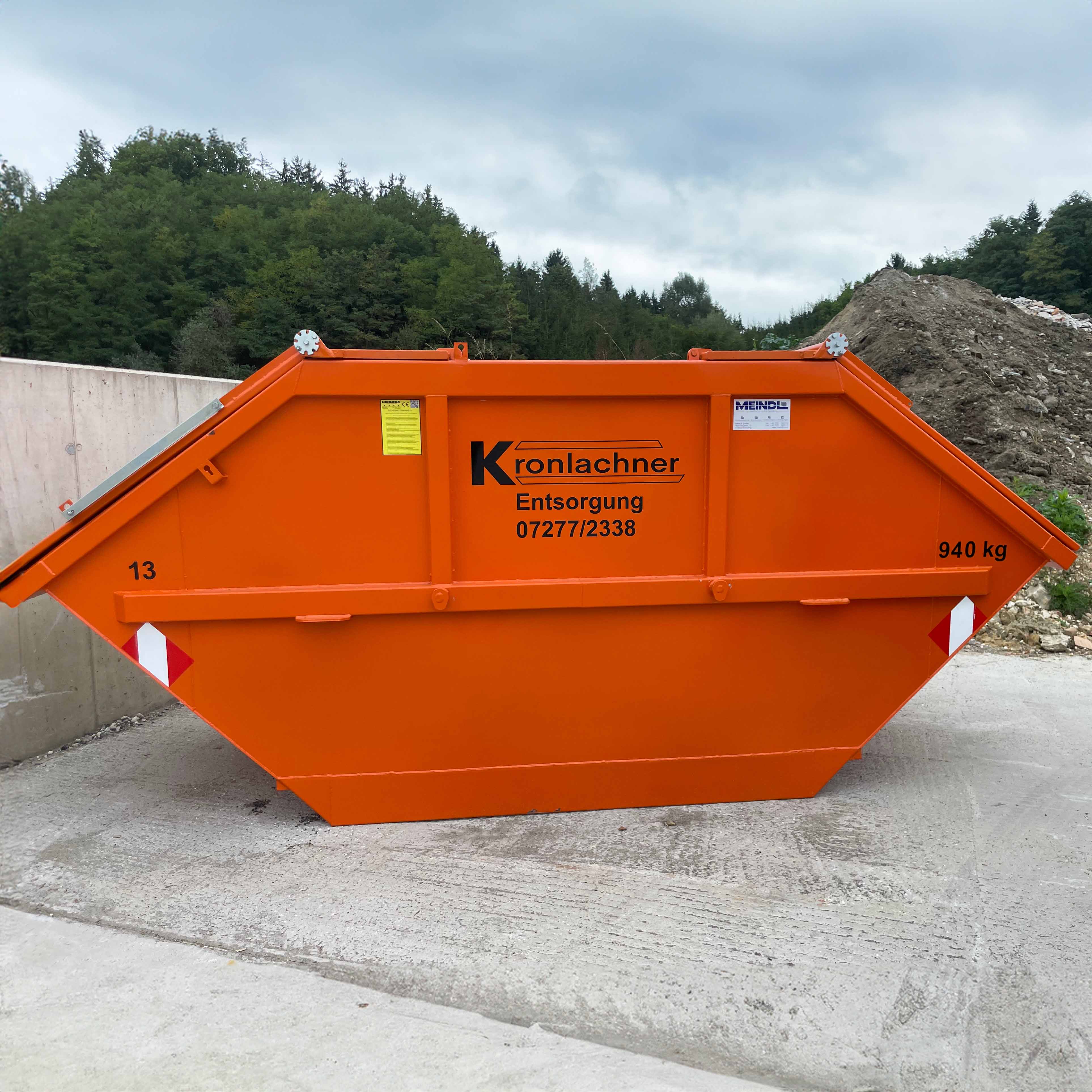 10m³ Container mit Deckel