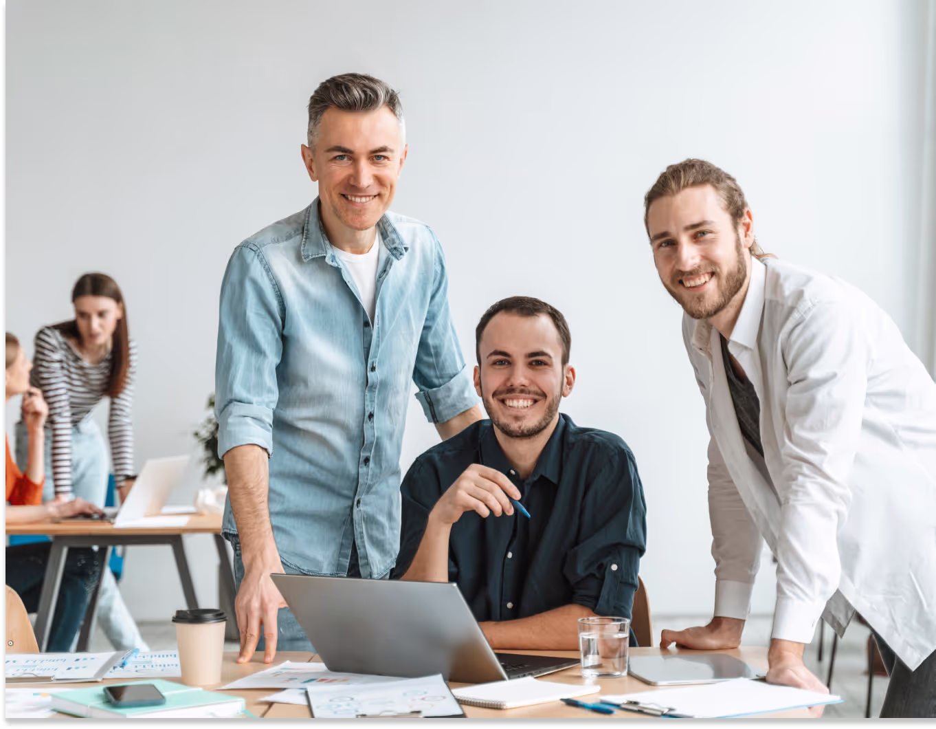 Collaborateurs suivant un module de sensibilisation en ligne