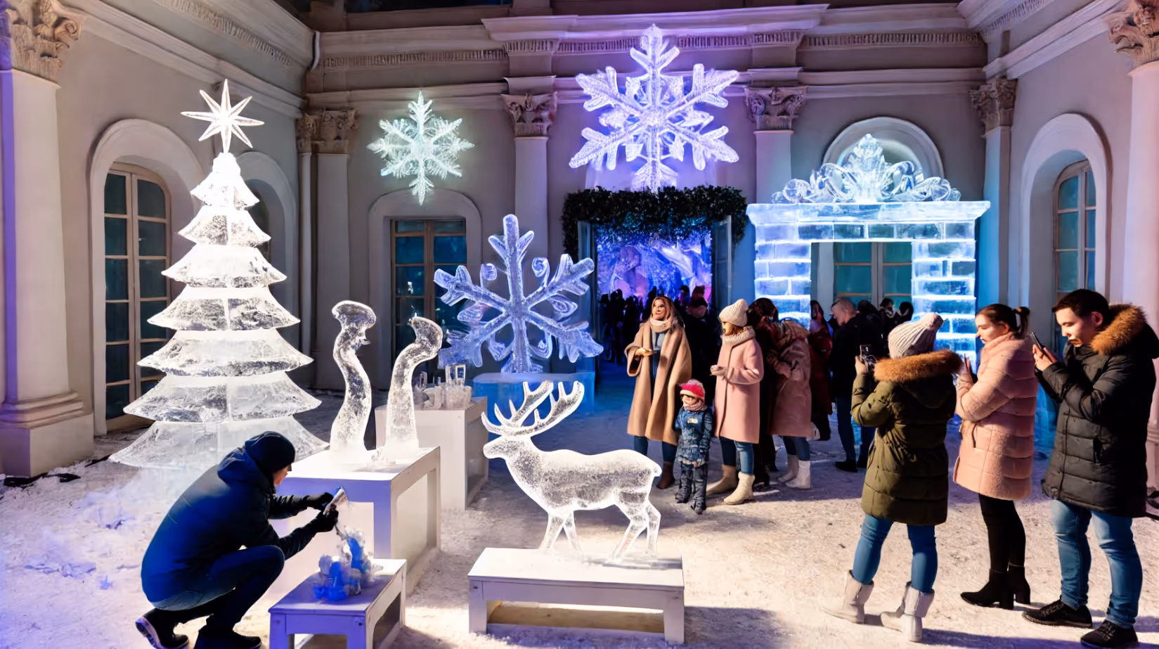 Interactive Winter Sculpture Garden