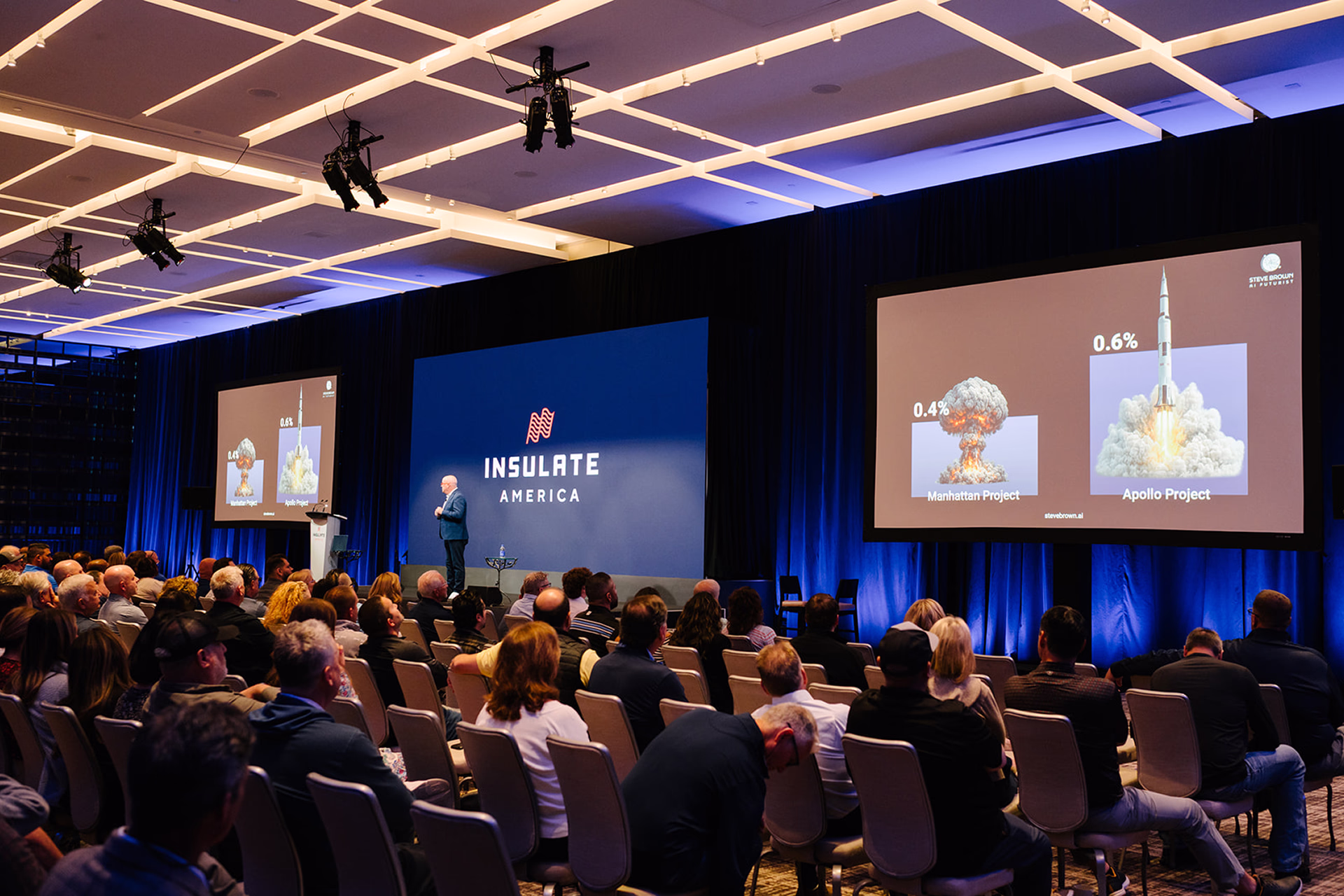 Explore our case study on the Insulate America multi-day corporate program. See how we managed 375 guests across Toronto and Niagara, featuring keynote speakers Kevin O'Leary and Jenna Bush.