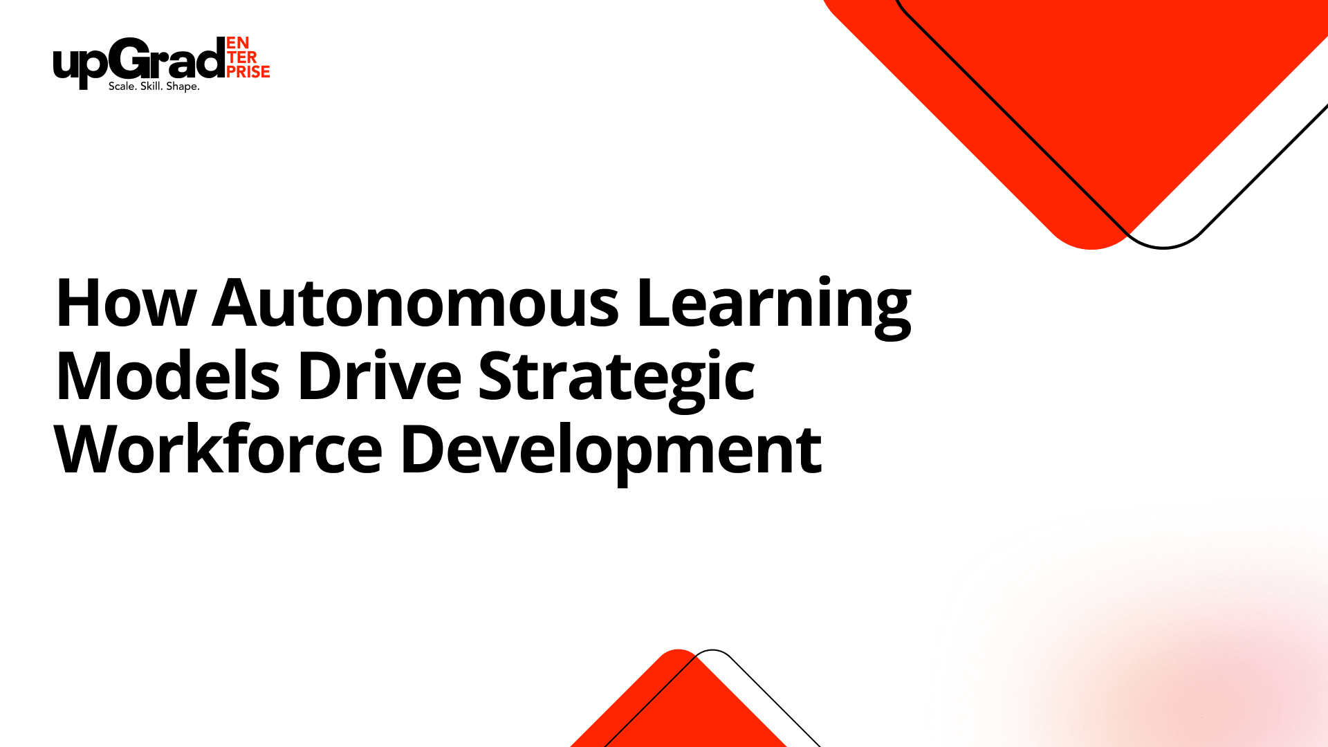 How Autonomous Learning Models Drive Strategic Workforce Development