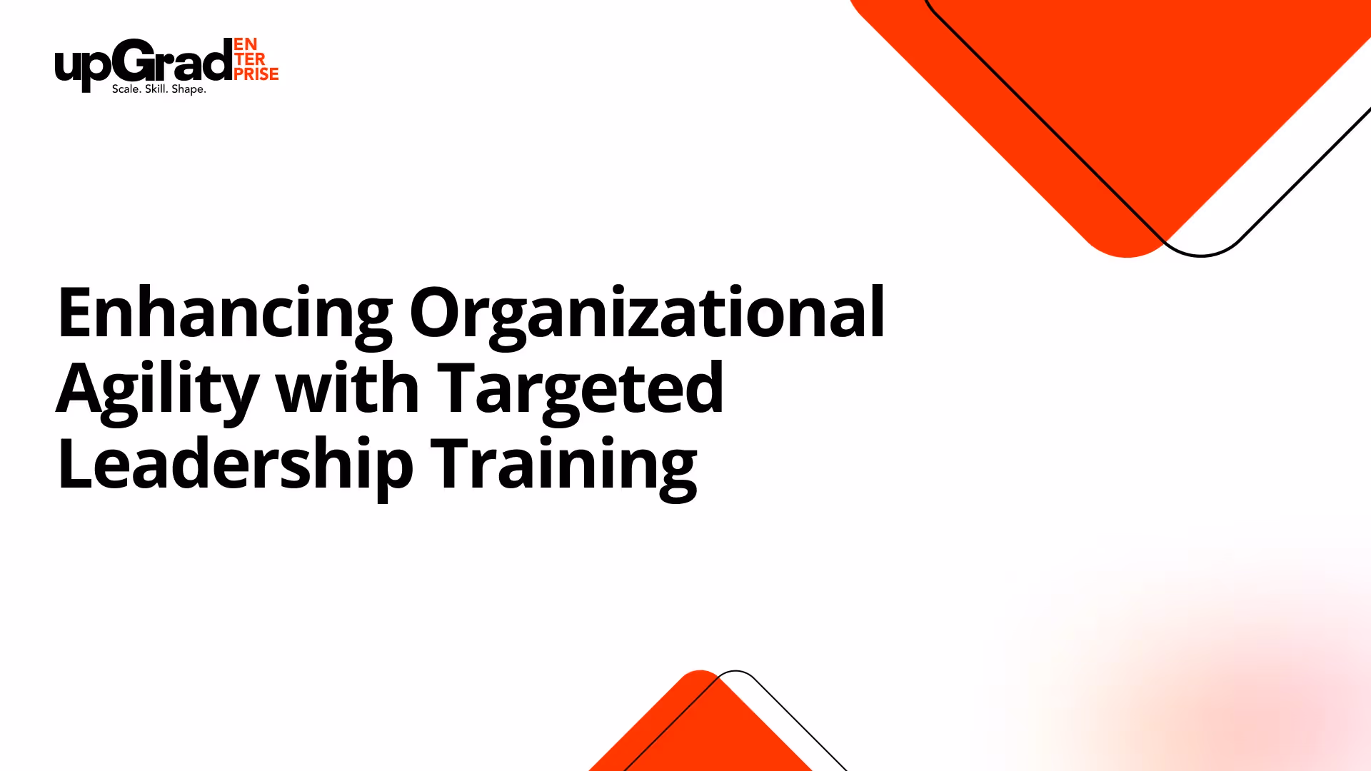 Enhancing Organizational Agility with Targeted Leadership Training