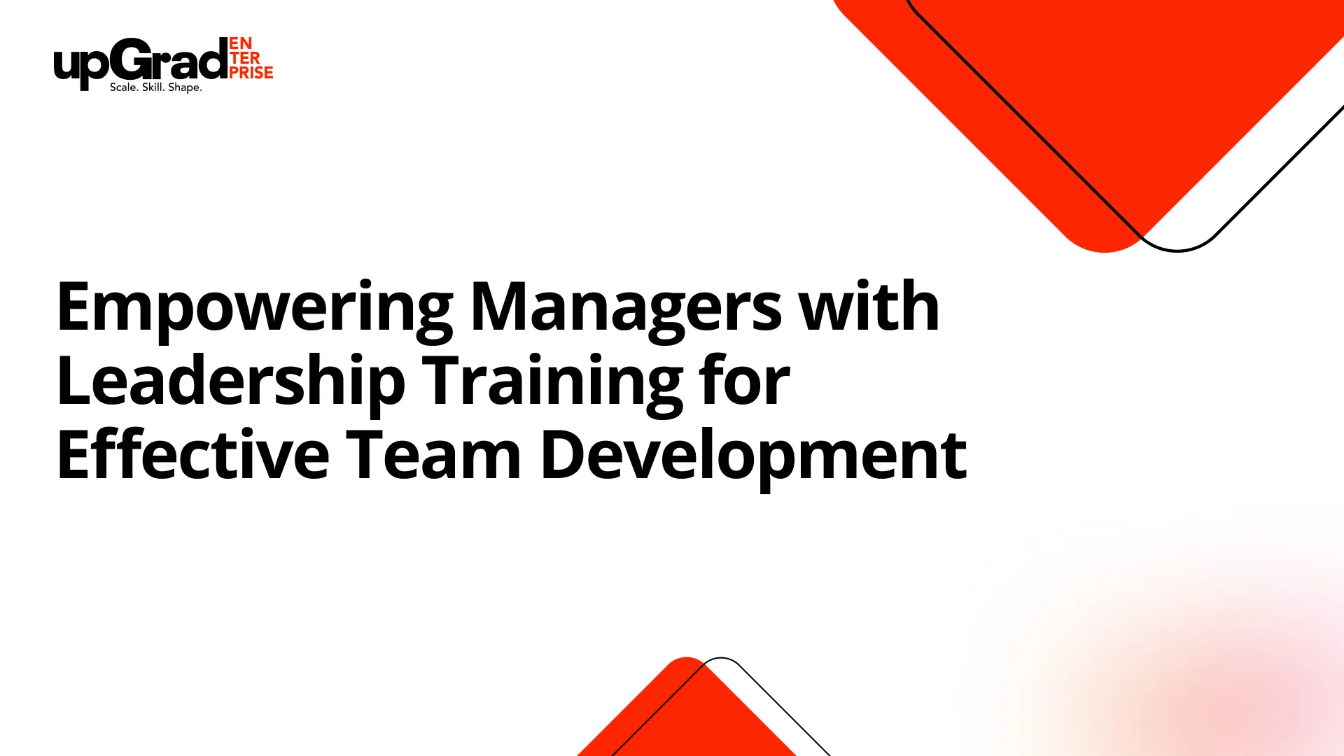 Empowering Managers with Leadership Training for Effective Team Development