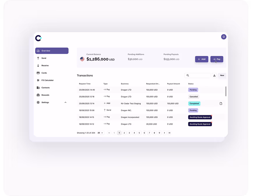 Manage FX Strategy from One Dashboard