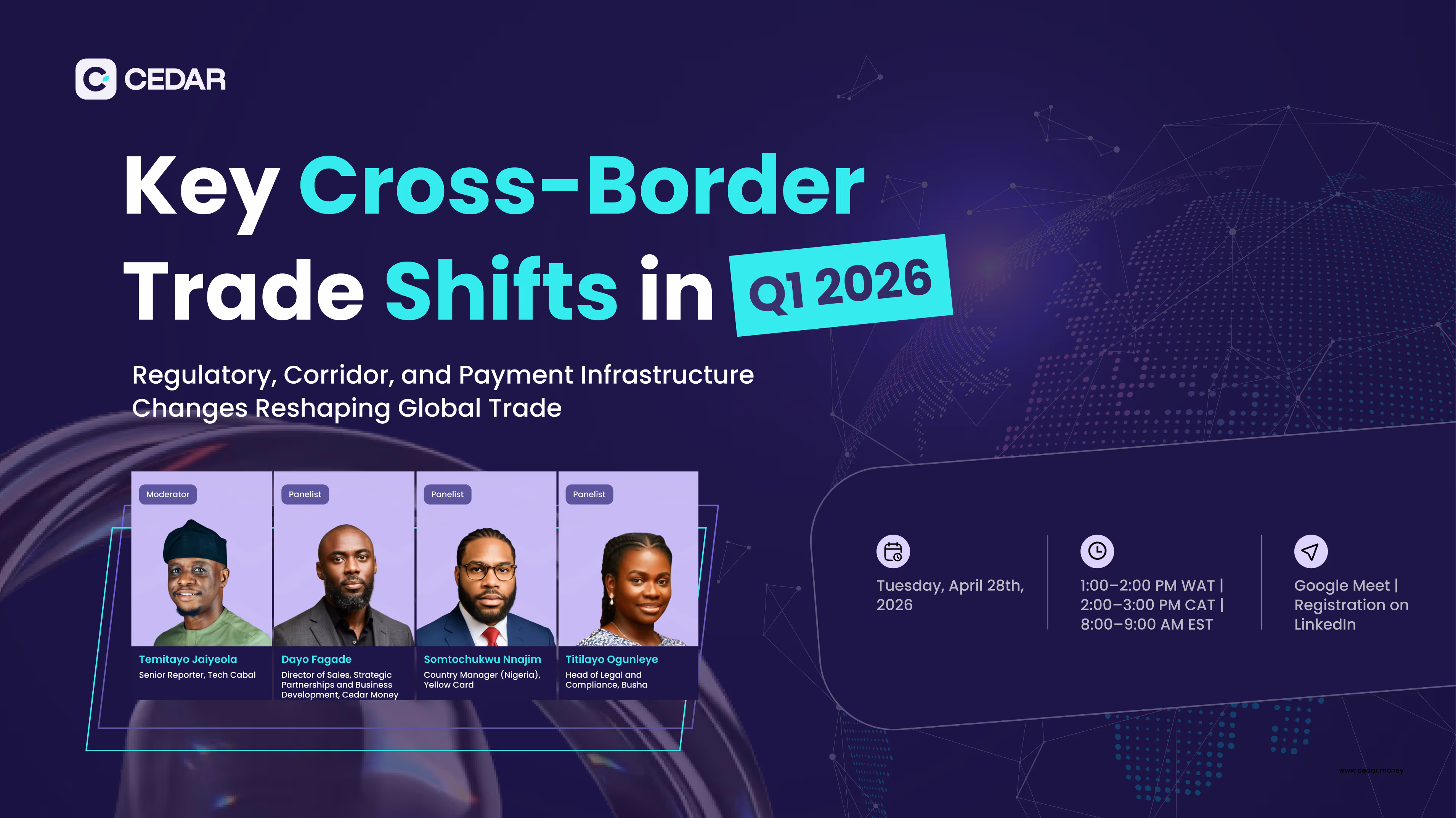 key cross border trade shifts in 2026 Webinar linkedin