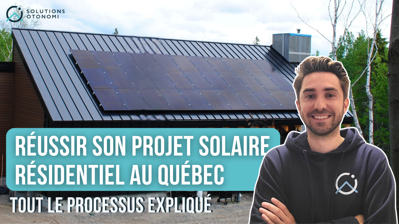 Understanding Residential Solar Project in Québec