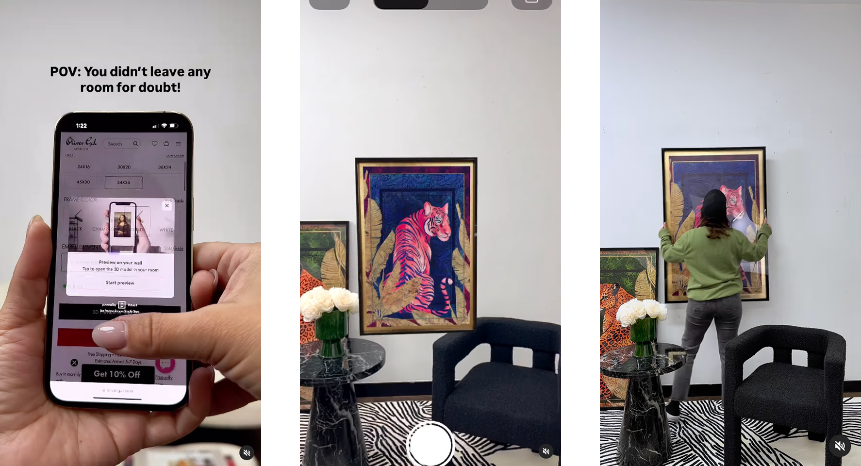 AR App Preview for Interiors