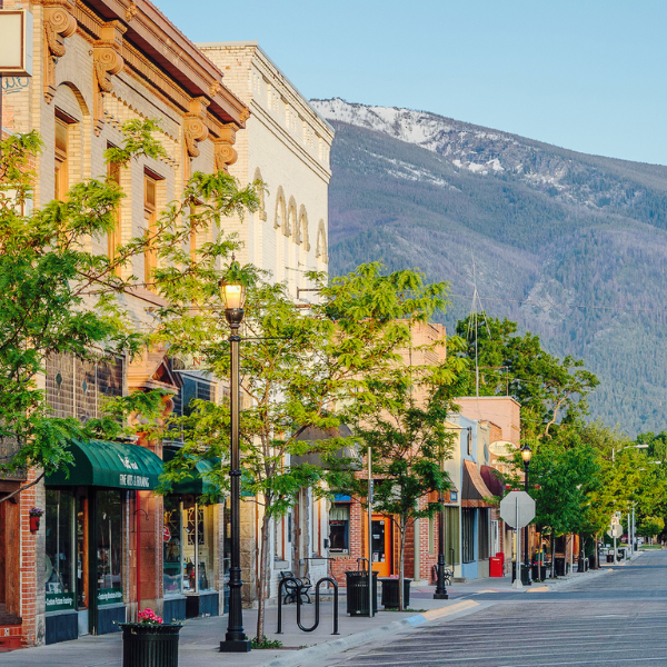 Hamilton MT Main Street