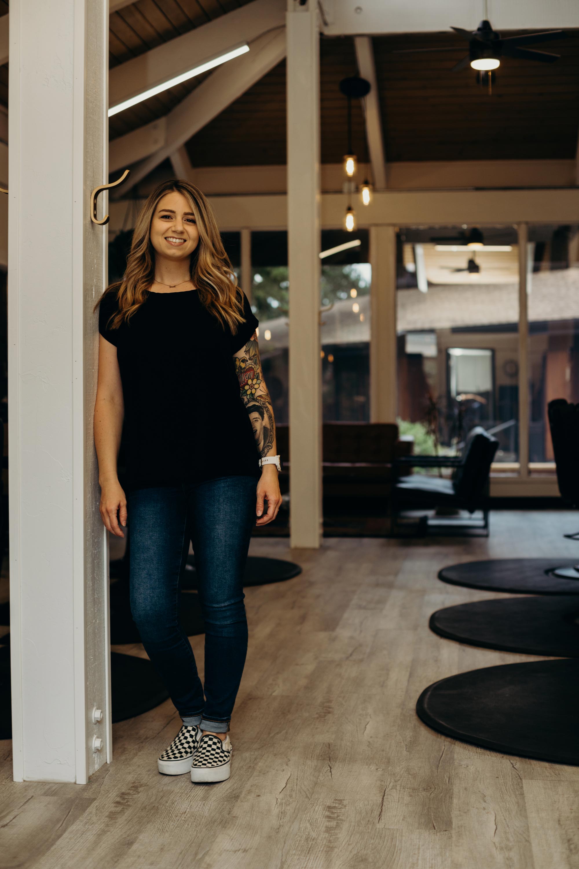 A picture of the Village Seven Parlor owner Angelica Esser