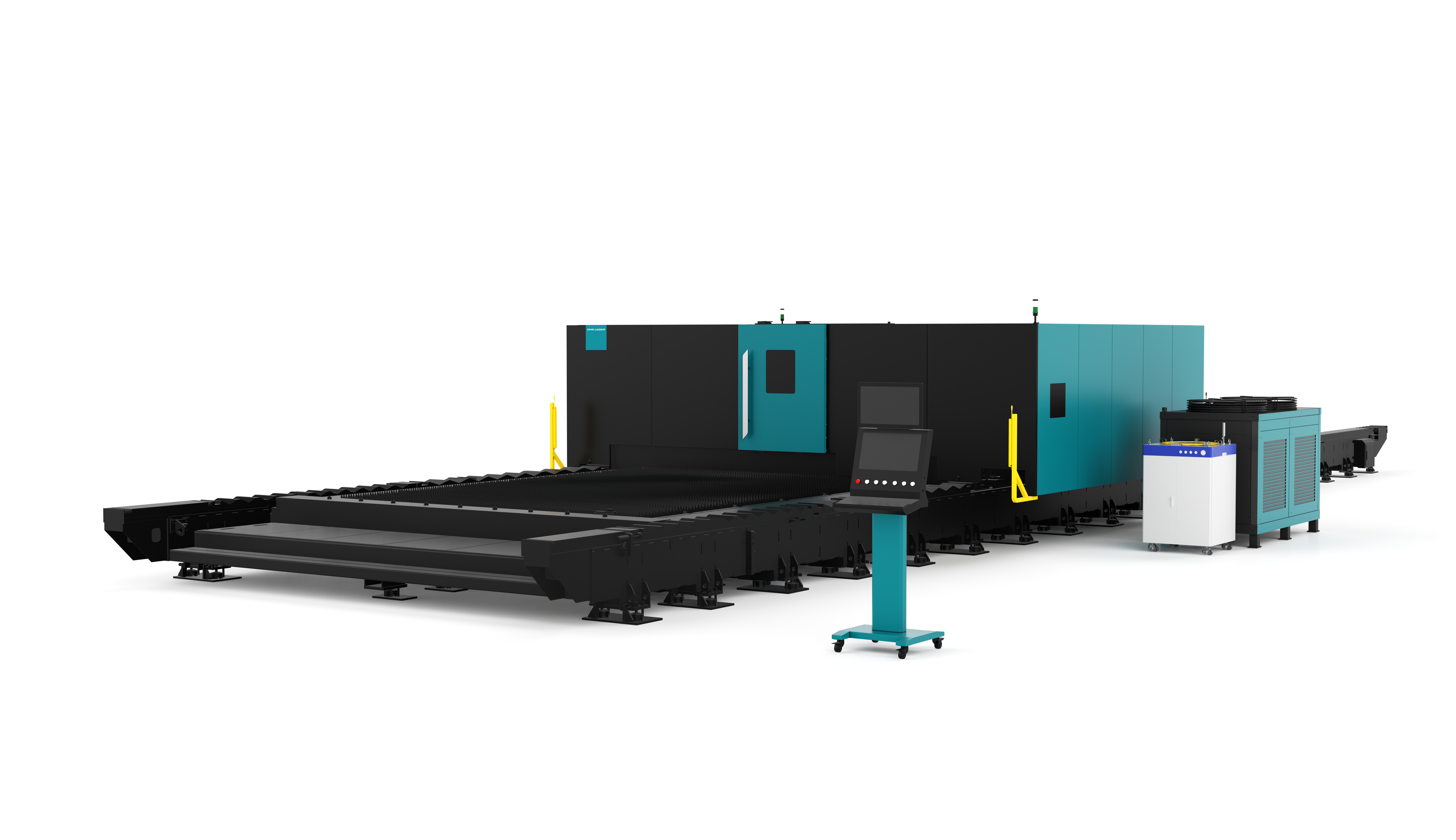 fiber laser for cutting thick metal plates that need minimal post-processing
