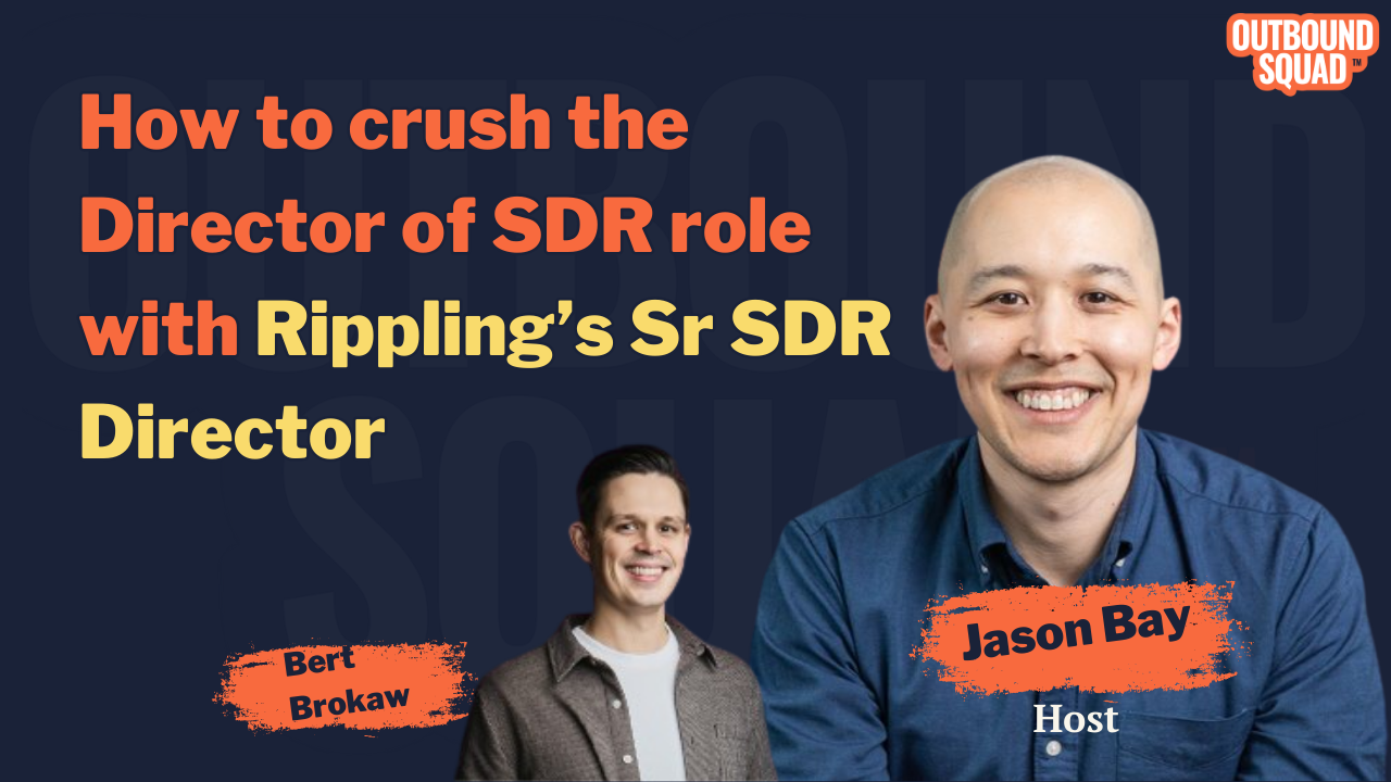 How to crush the Director of SDR role with Rippling’s Sr SDR Director