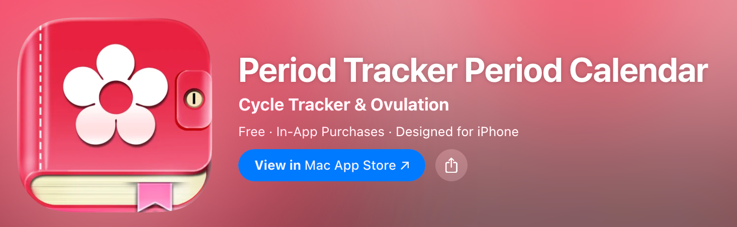 Period Apps for Young Girls